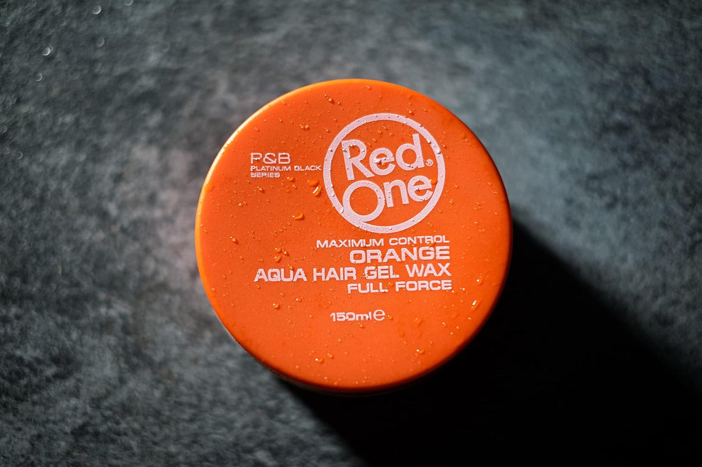 RedOne Hair Styling Orange 150 ml | Edge Control | Ultra Hold | Gel Wax | Men & Women Hair Wax | Melon Scent | Maximum Control