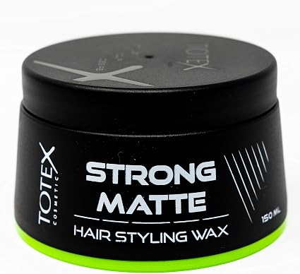 TOTEX HAIR STYLING WAX STRONG MATTE NEW FORMULA NEW STYLE CASE GREEN 150 ML