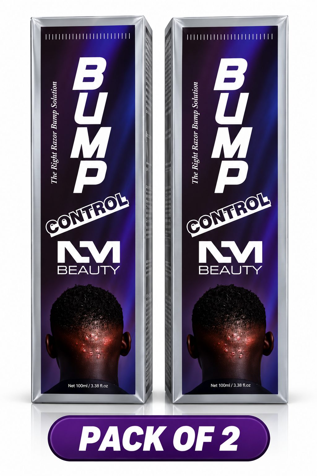 NM Beauty Bump Control 100ml – Razor Bump Solution for Post-Shave &; Barber Grooming Care