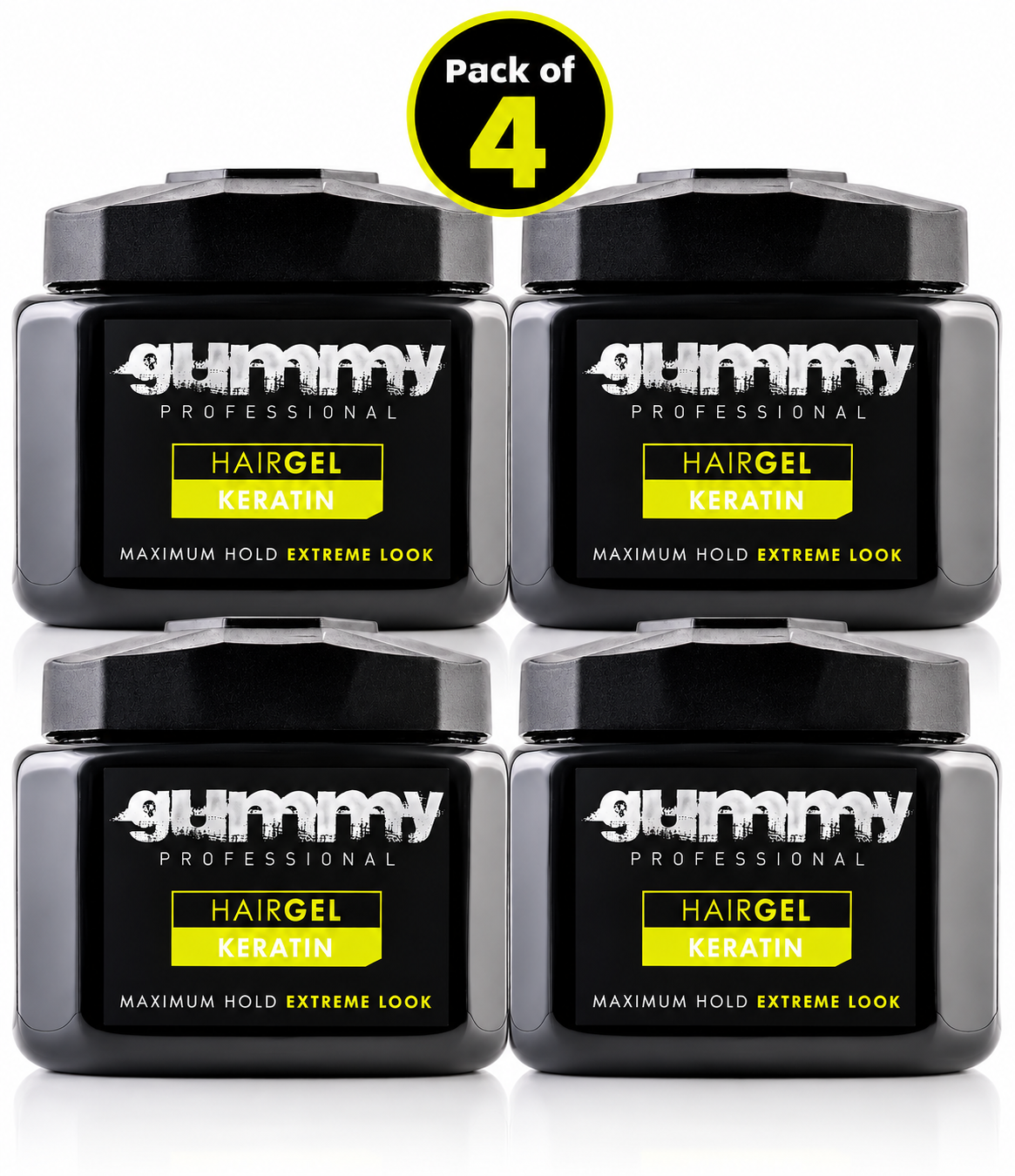 Gummy Professional Hair Gel Keratin – Maximum Hold Extreme Look 700ml