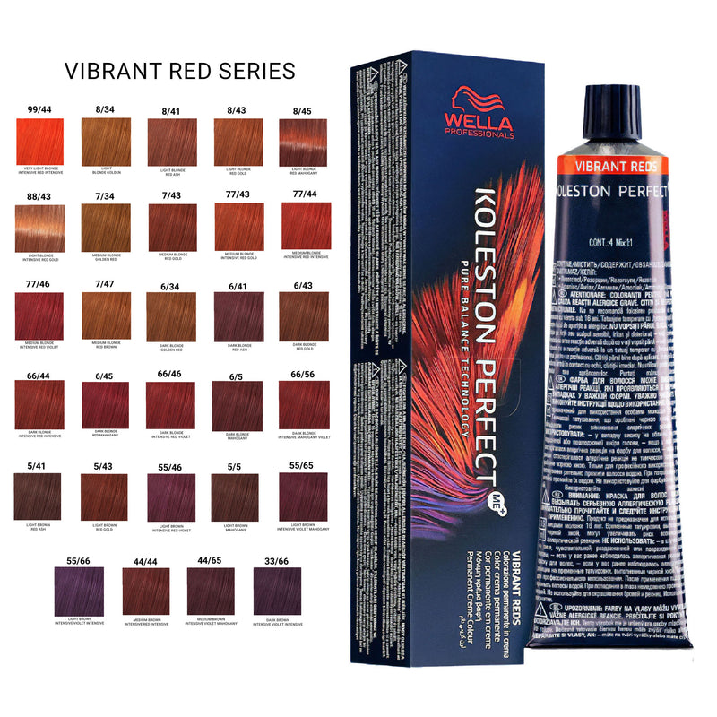 Wella Professionals • Koleston Perfect Me+ Vibrant Reds Series 60ml