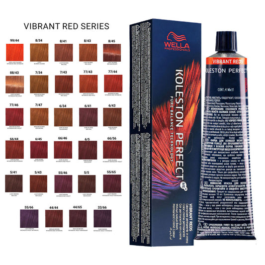 Wella Professionals • Koleston Perfect Me+ Vibrant Reds Series 60ml