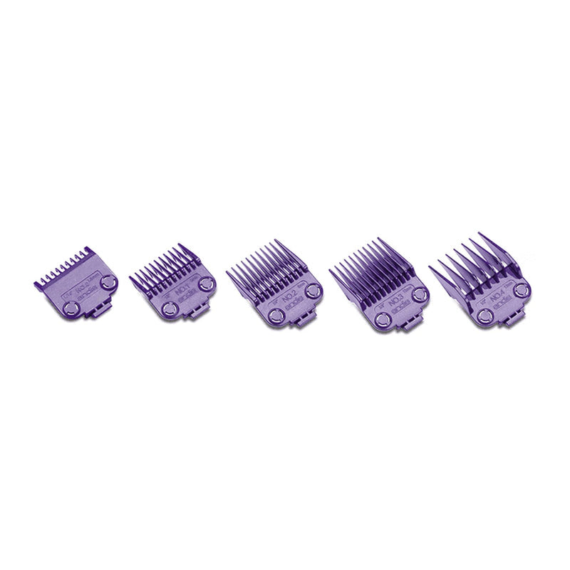 Andis • Master Dual Magnetic Comb Set 5 Pcs Small AS01410