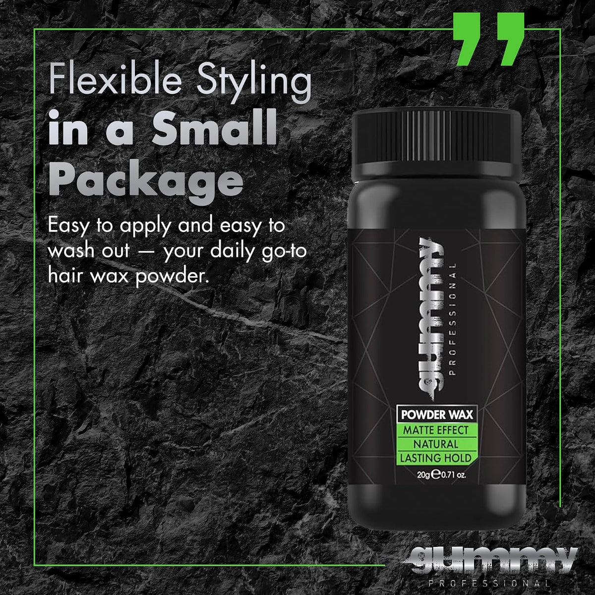 Gummy POWDER WAX MATTE EFFECT 20 GR