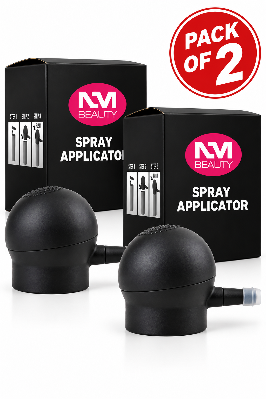 NM Beauty Hair Fibre Spray Applicator – Professional Hair Building Fibre Pump