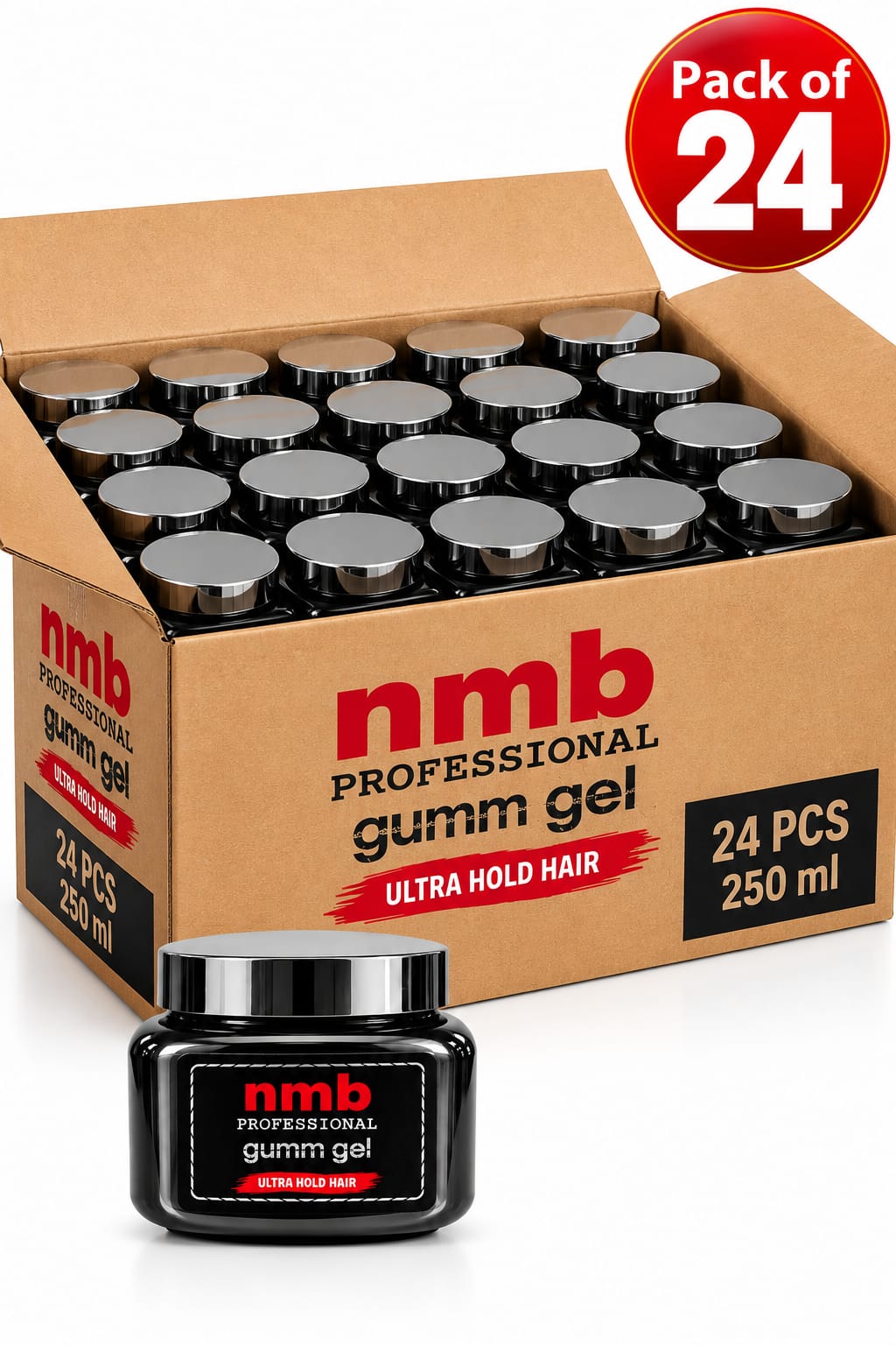 NMB Professional Gumm Gel Ultra Hold Hair Styling Gel 250 ML