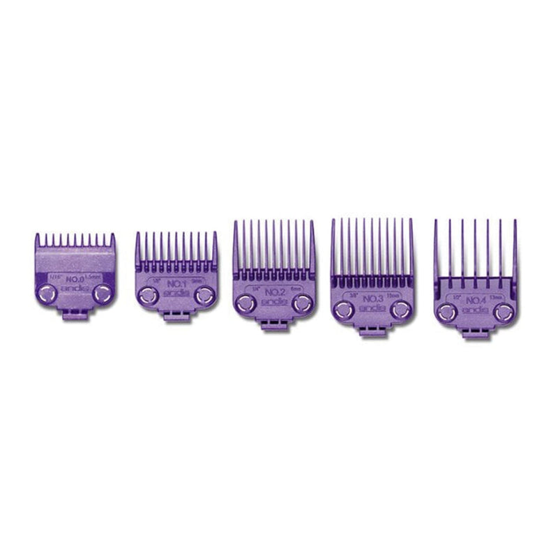 Andis • Master Dual Magnetic Comb Set 5 Pcs Small AS01410