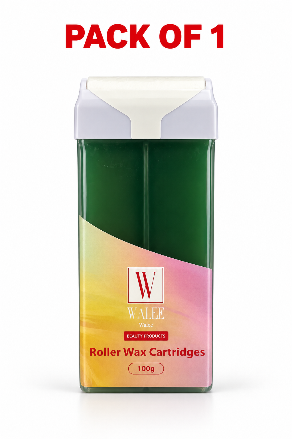 Walee Professional Roller Wax Cartridge – Smooth Hair Removal for Salon and Home Use (Aloe Vera)
