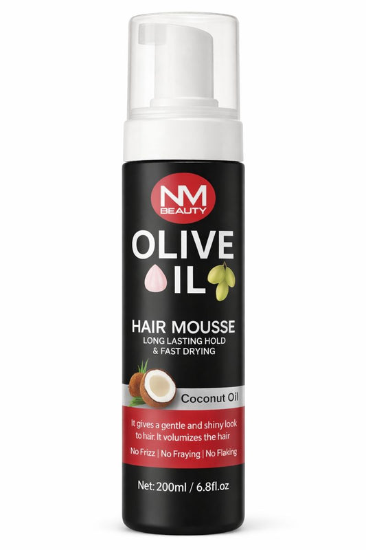 NMB Hair Styling Keratin Hair Mousse With Coconut, 200ml,