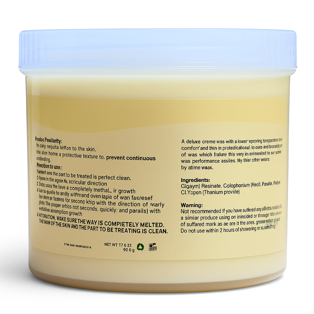 Walee Professional Depilatory Creme Pot  Wax – 500g