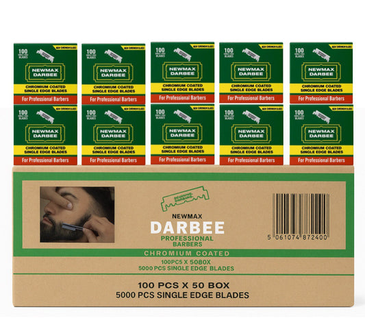 Newmax Darbee Single Edge Razor Blades Green 5000Blade Full Box- Next Day Delivery