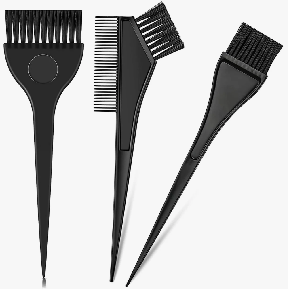 4pcs Hair colour kit 3 brushes 1 Bowel