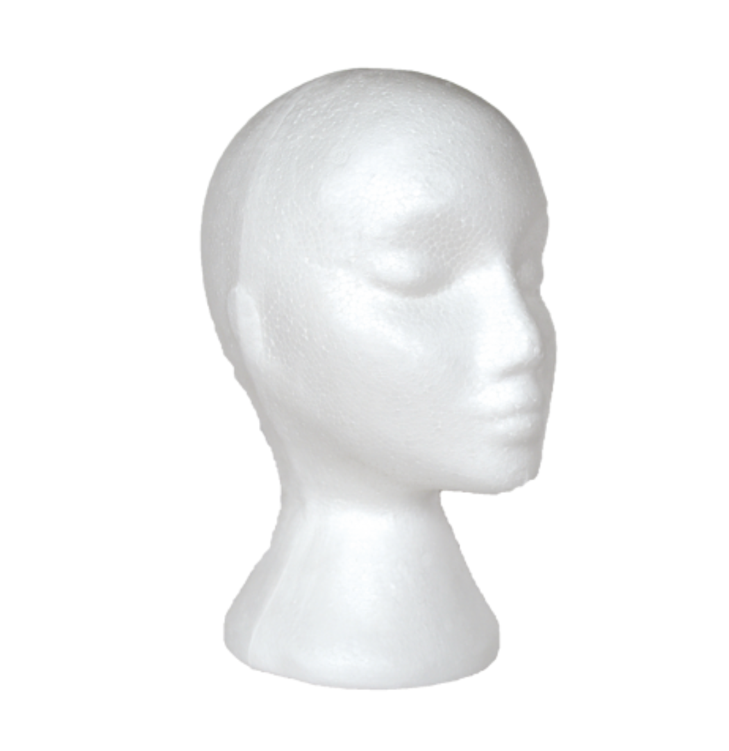 Mannequin Head with Female Face (1) Training Heads