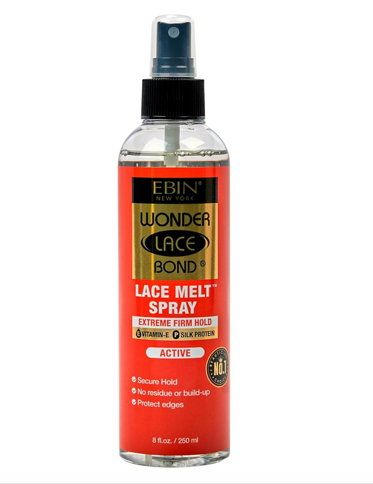 EBIN Wonder Lace Bond Lace Melt Spray (250ml, Active (Extreme Firm Hold))