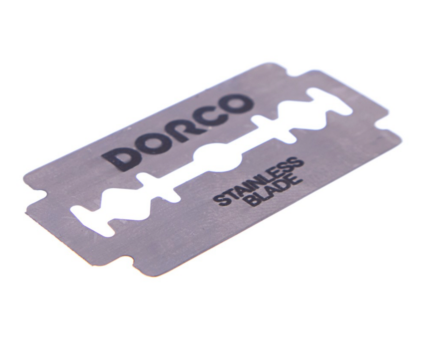 Dorco Titan Double Edge Stainless Blade (10 Packets of 10 Blades)100 blades.
