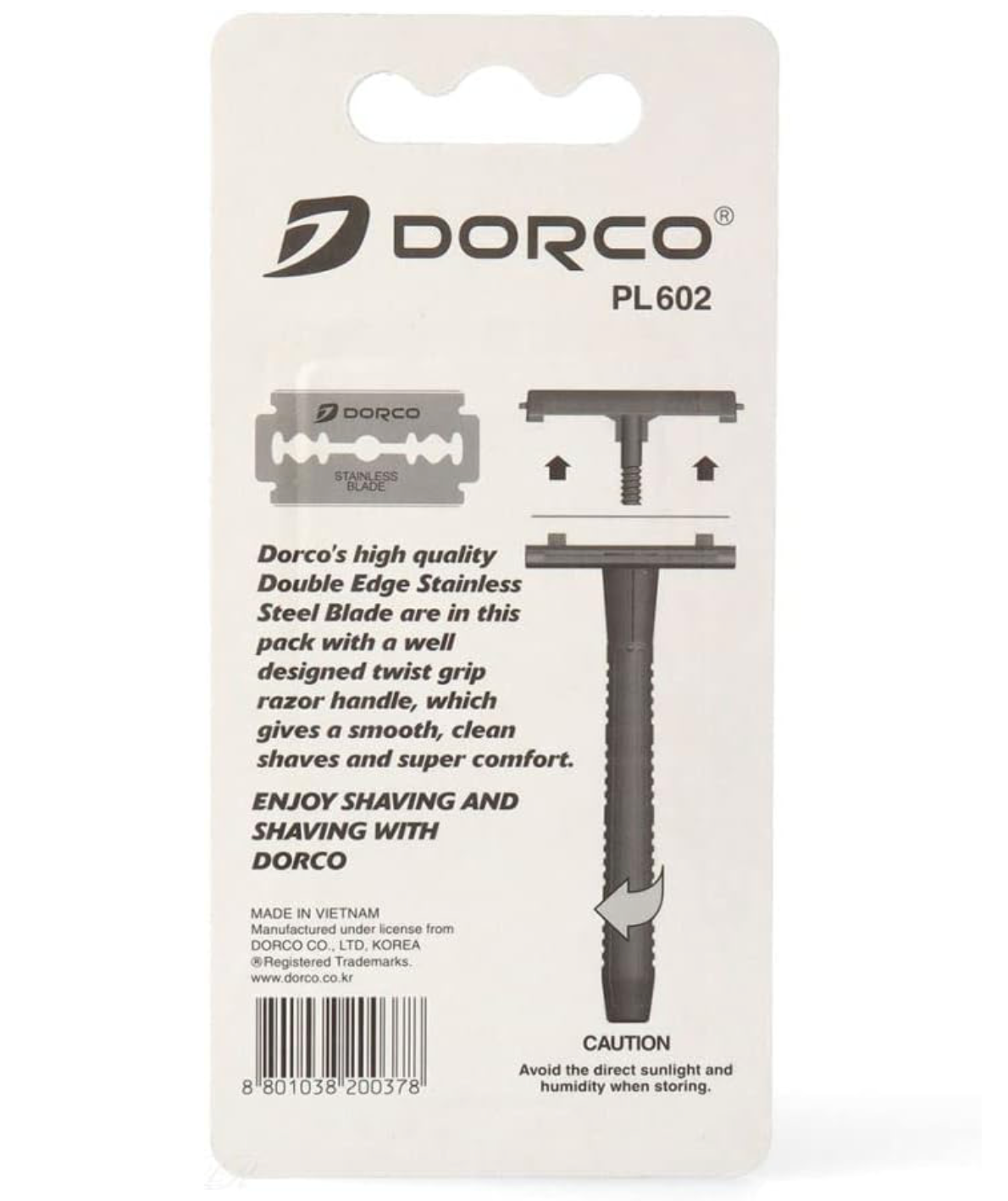 Dorco Safety Razor – 1 piece