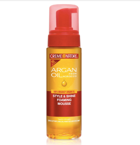 Creme of Nature Argan Oil Foam Wrap Lotion, 207 ml, Clear