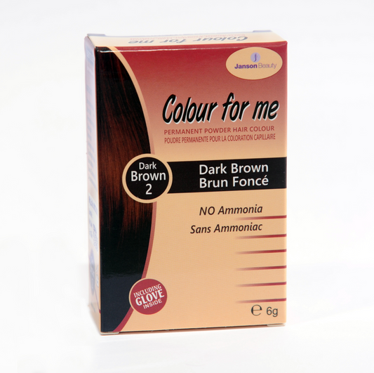 Colour For Me Powder Dye Dark Brown (1,2,4,)