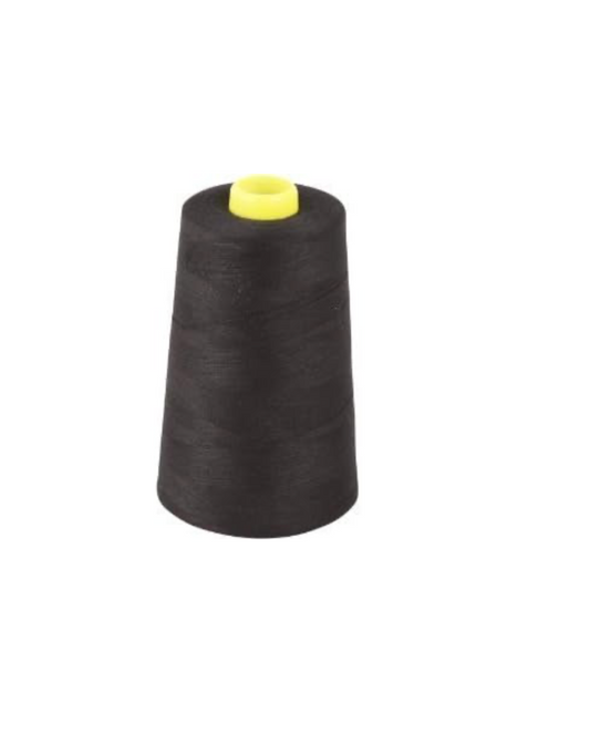 SALON HAIR EXTENSION WEAVING THREAD 1500YDS BLACK