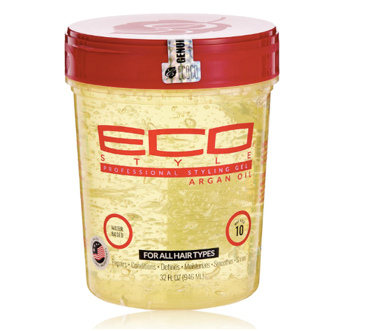 Eco Style  Styler Hair Gel, Hydrate and Style, Alcohol-Free, G 900 ml