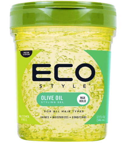 Eco Style  Styler Hair Gel, Hydrate and Style, Alcohol-Free, G 900 ml