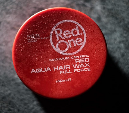 RedOne Hair Styling Wax Red 150 ml | Edge Control | Hair Gel Wax | Ultra Hold | Strawberry Scent | Men & Women Hair Wax | Maximum Control