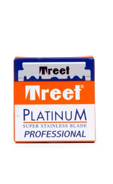 Treet Platinum Professional Super Stainless Steel Single Edge Straight Barber Razor Blades full box 5000 pcs- Premium Quality Shaving Experience for Sharp Smooth Shaving Perfect for Straight Barber Razor