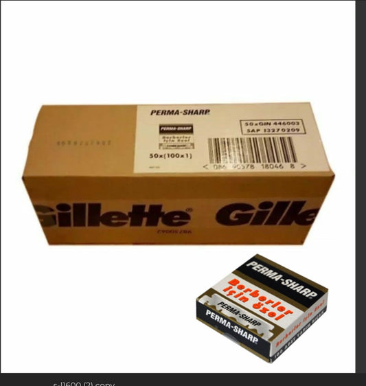 Perma Sharp Single Edge Razor Blades