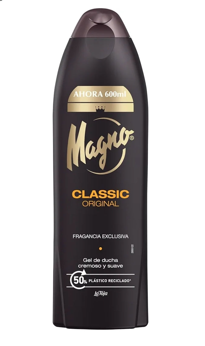 Magno - Shower Gel Classic - 600 ml - Creamy and Pleasant - Its Fragrance Will Not Leave You Indifferent