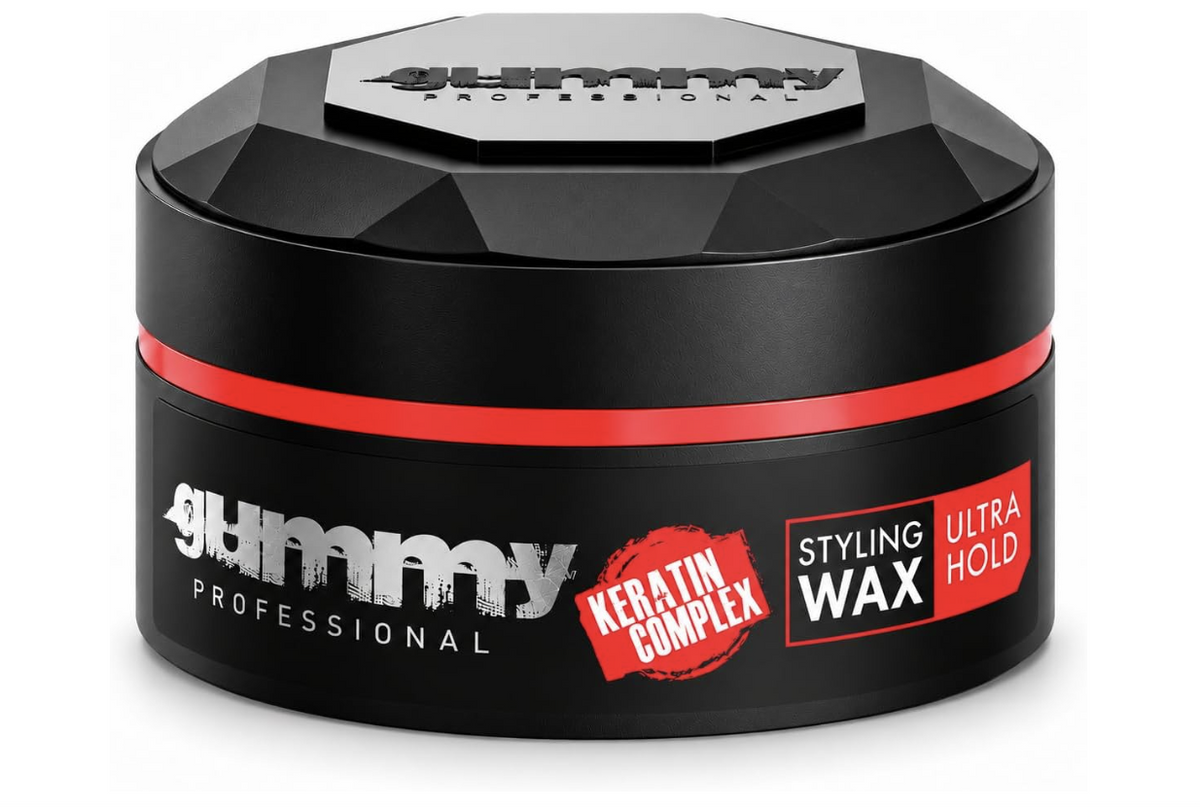 Gummy Professional Styling Wax Red – Extra Gloss & Strong Hold – 150ml