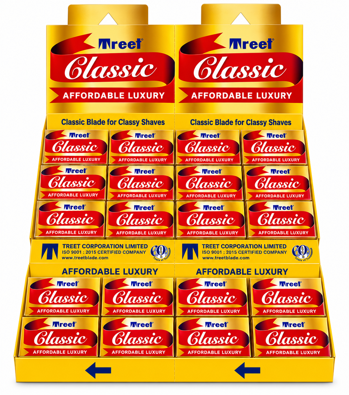 Treet Classic Double Edge Razor Blades 200 Blades