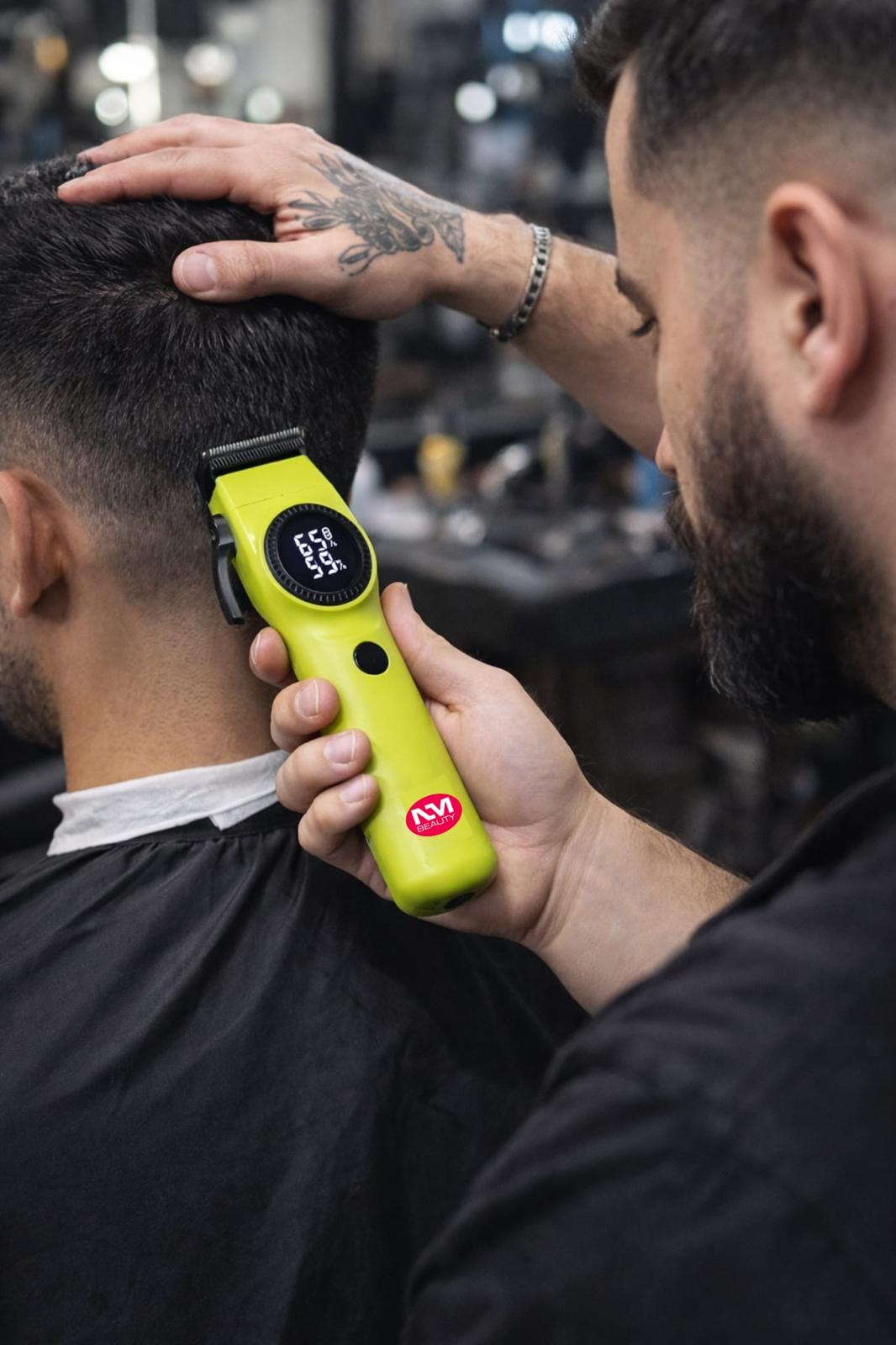 NM Beauty Professional Cordless Hair Clipper (LCD Display Model)