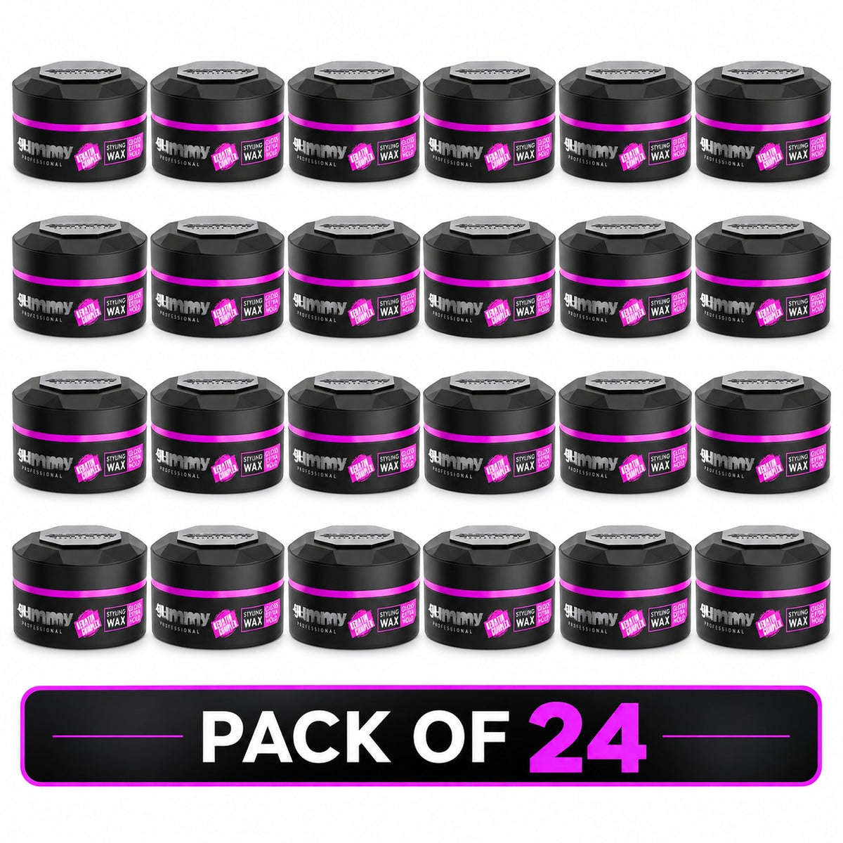 Gummy Professional Styling Wax Extra Gloss – Strong Hold & High-Shine Hair Wax – 150ml