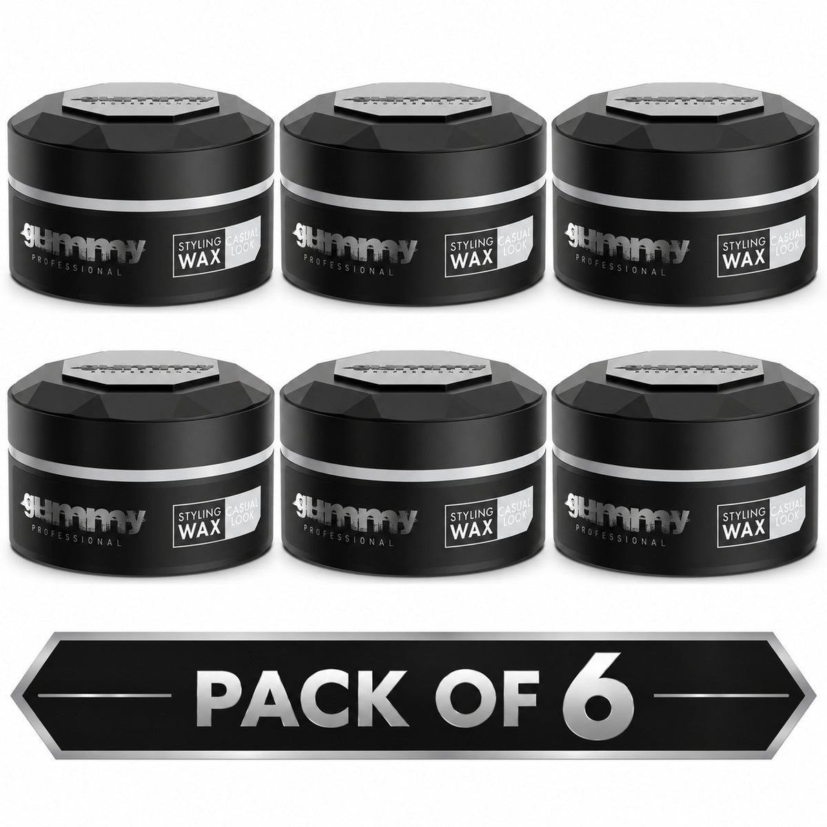 Gummy Professional Styling Wax Casual Look – Natural-Finish Hair Styling Wax – 150ml