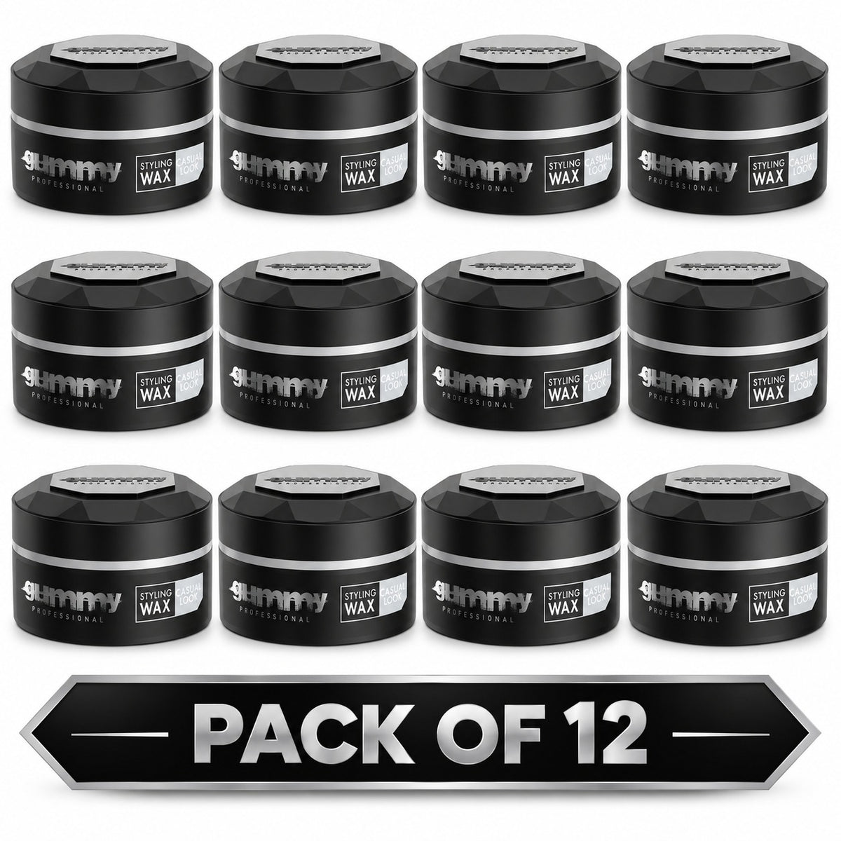 Gummy Professional Styling Wax Casual Look – Natural-Finish Hair Styling Wax – 150ml