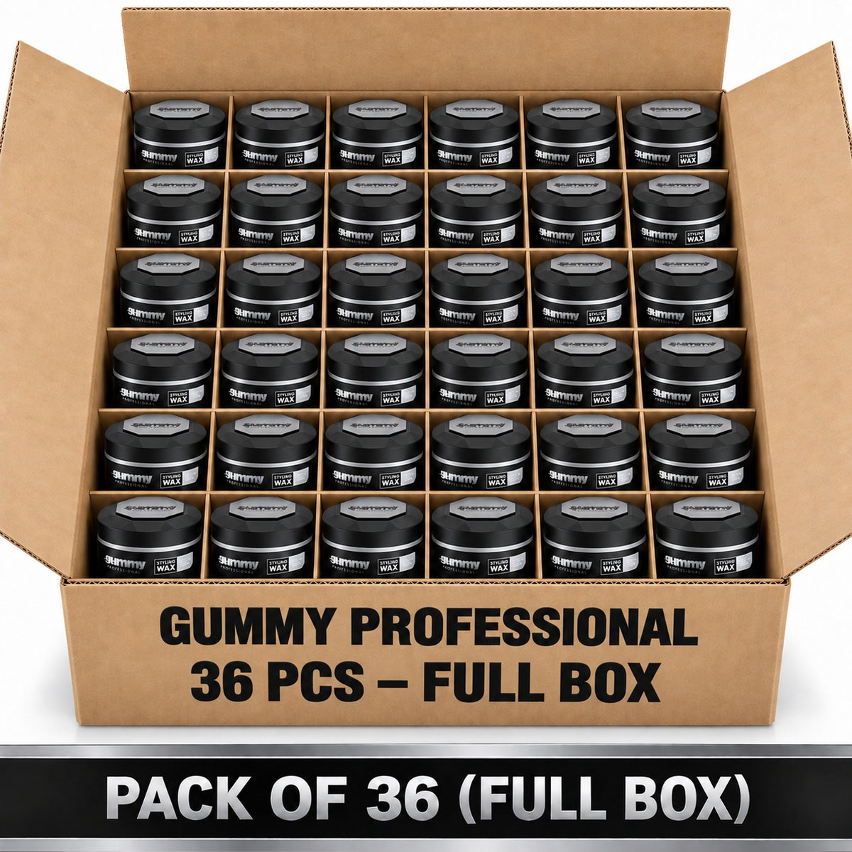 Gummy Professional Styling Wax Casual Look – Natural-Finish Hair Styling Wax – 150ml