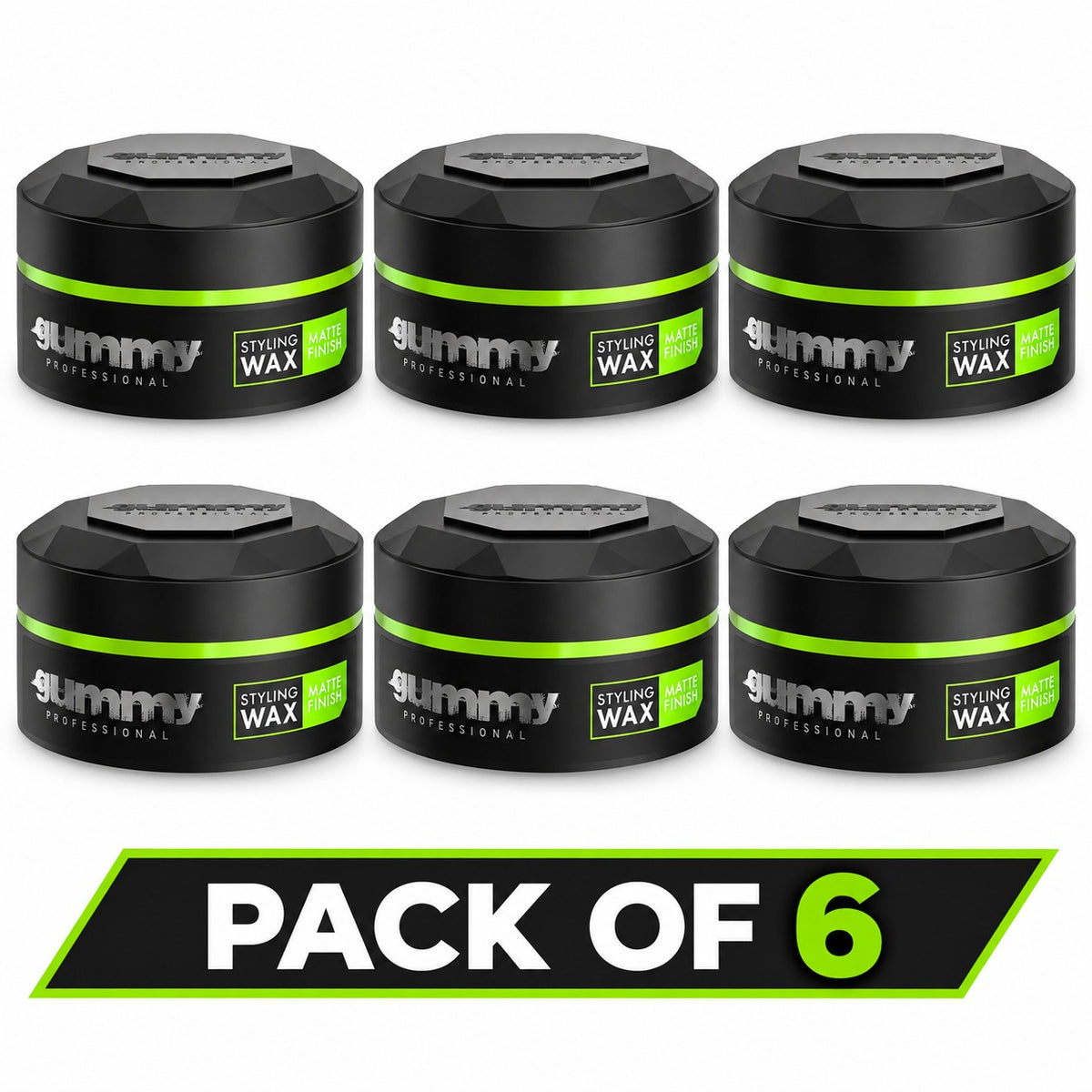 Gummy Professional Styling Wax Matte Finish – Long-Lasting Hold &amp; Volumising Hair Wax – 150ml