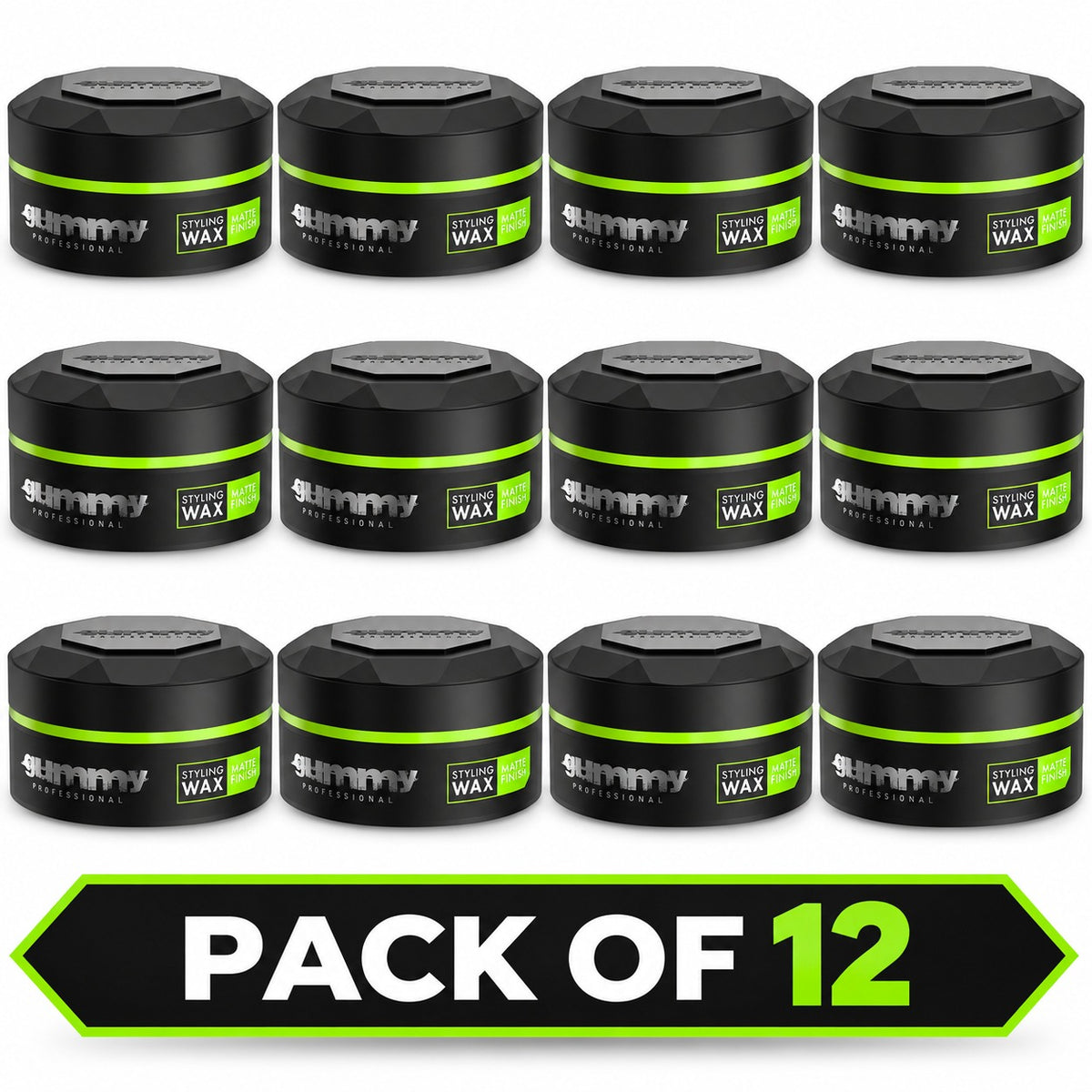 Gummy Professional Styling Wax Matte Finish – Long-Lasting Hold &amp; Volumising Hair Wax – 150ml