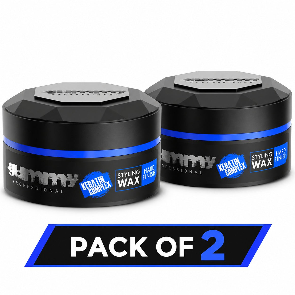 Gummy Professional Styling Wax Hard Finish – Strong, Long-Lasting Hold Hair Wax – 150ml
