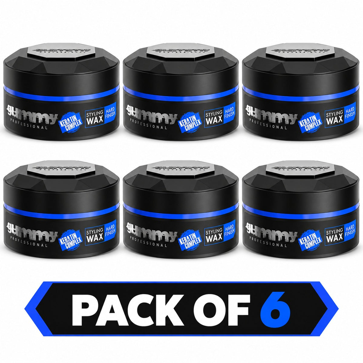 Gummy Professional Styling Wax Hard Finish – Strong, Long-Lasting Hold Hair Wax – 150ml