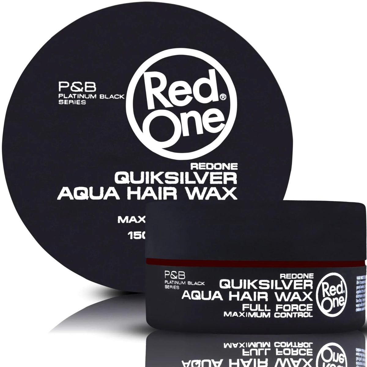 RedOne Black Aqua Hair Gel Wax 150ml – Full Force Maximum Control Styling Wax