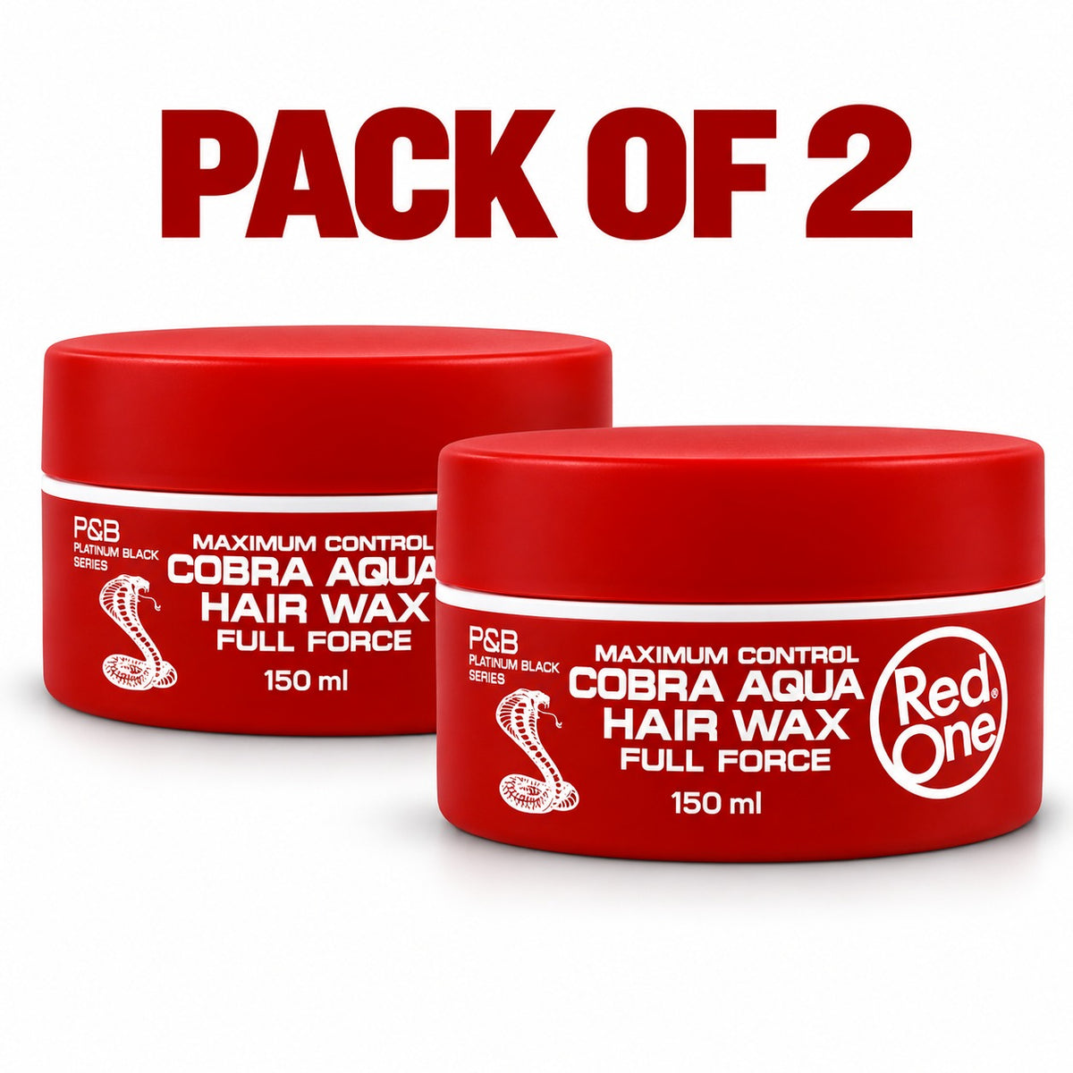 RedOne Cobra Aqua Hair Wax 150ml – Full Force Maximum Control Styling Wax