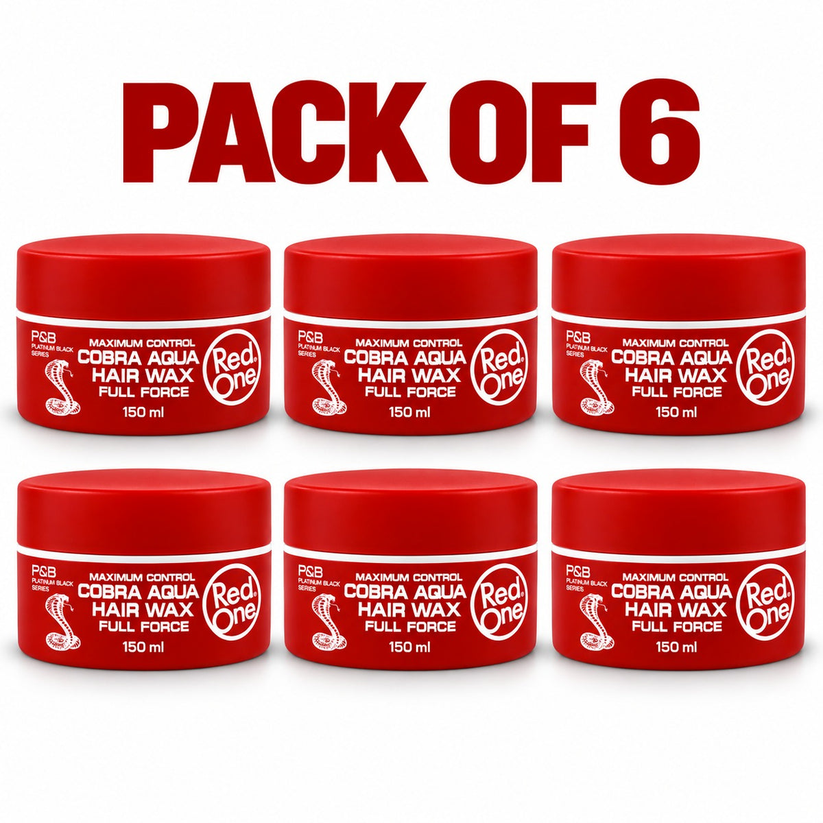 RedOne Cobra Aqua Hair Wax 150ml – Full Force Maximum Control Styling Wax
