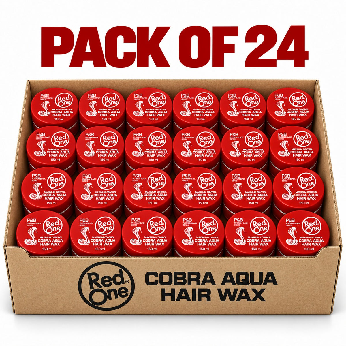 RedOne Cobra Aqua Hair Wax 150ml – Full Force Maximum Control Styling Wax