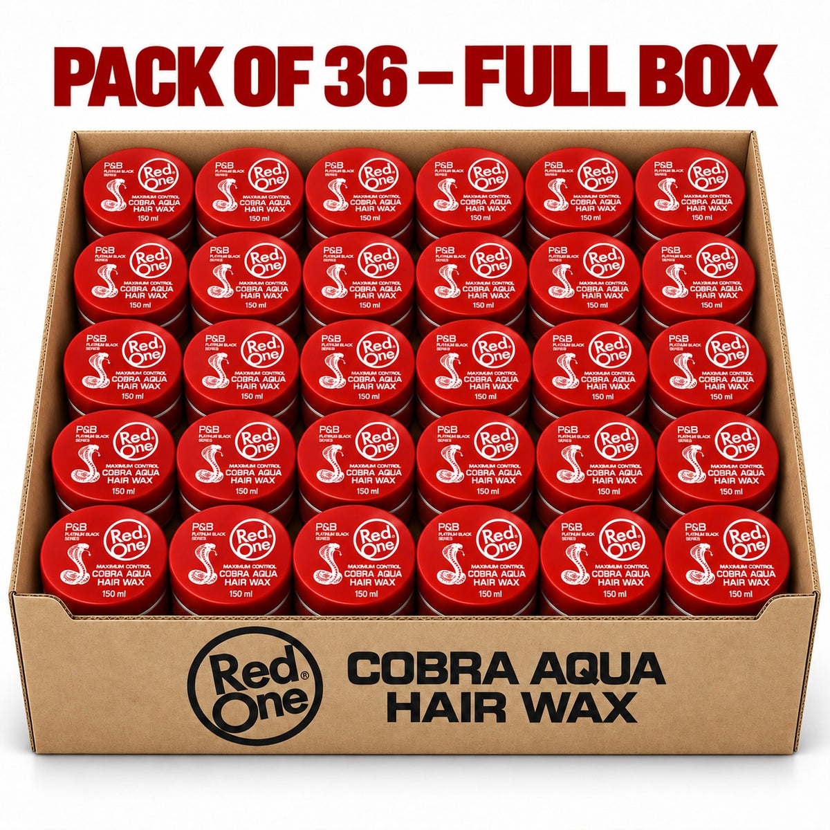 RedOne Cobra Aqua Hair Wax 150ml – Full Force Maximum Control Styling Wax