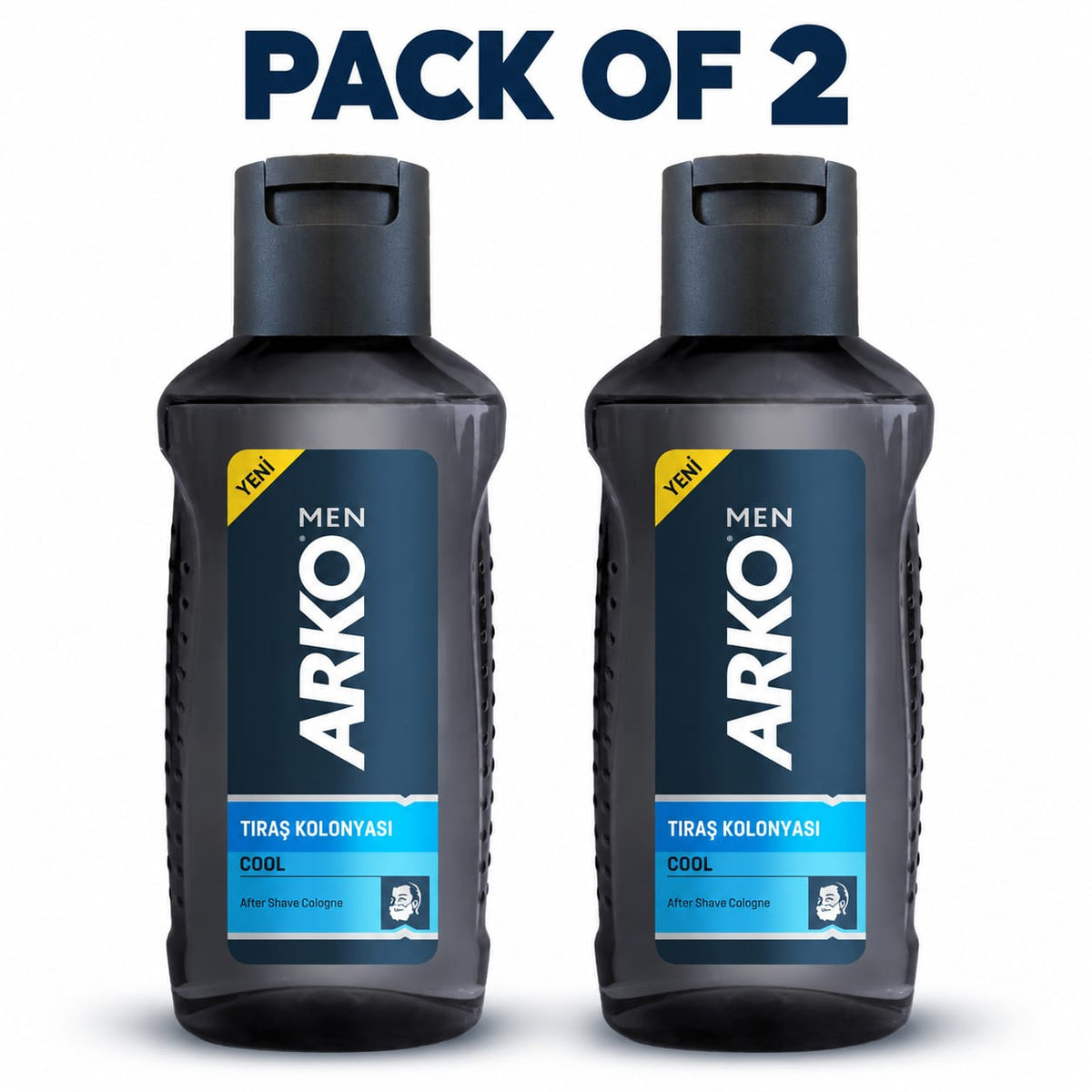 Arko Men Cool After Shave Cologne 255ml – Refreshing Post-Shave Fragrance