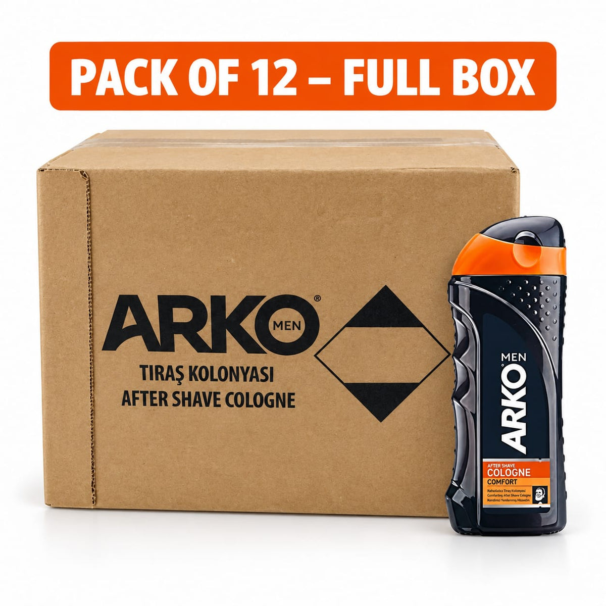 Arko Men Comfort After Shave Cologne 250ml – Refreshing Men’s Fragrance