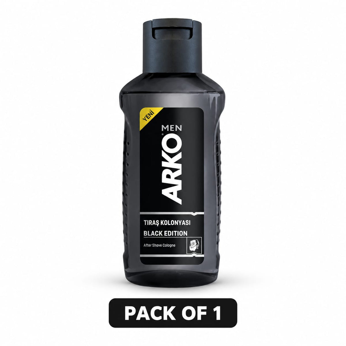 Arko Men Black Edition After Shave Cologne 255ml – Bold Masculine Fragrance