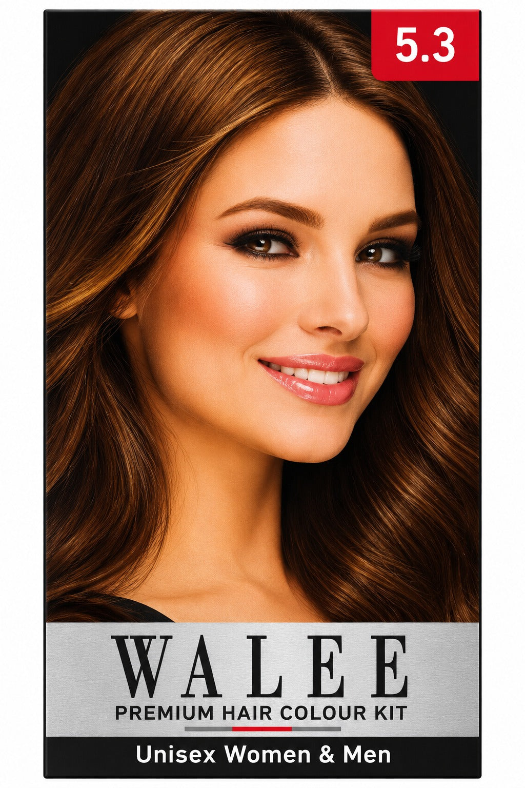 Walee Premium 7-in-1 Ammonia-Free Hair Colour Kit for Women &; Men- Unisex