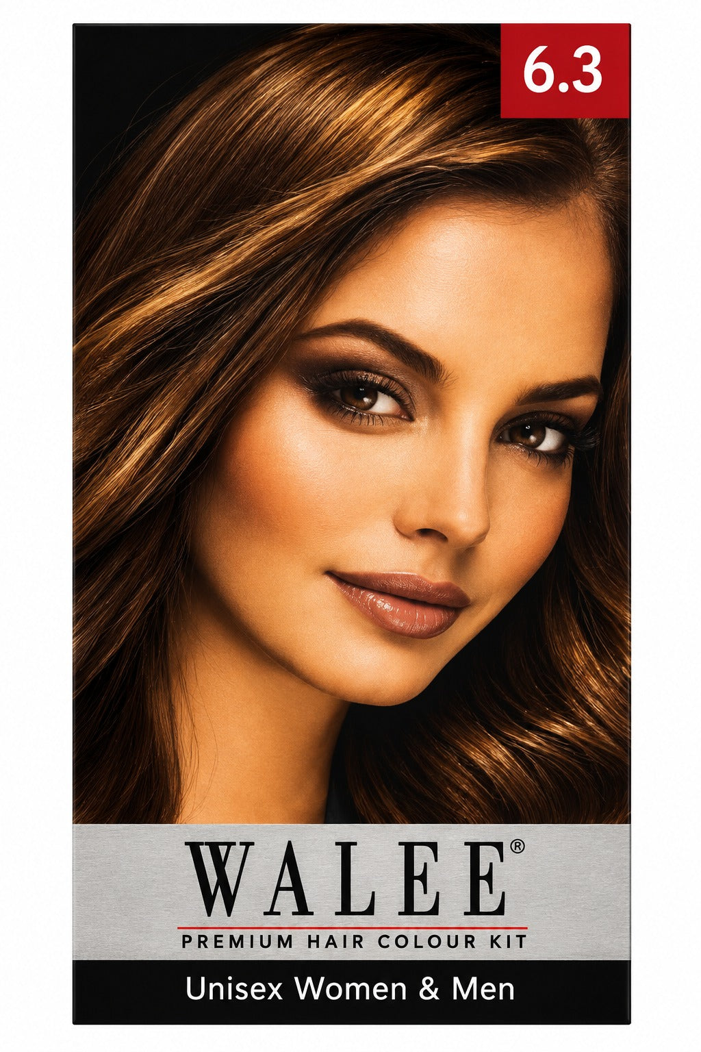 Walee Premium 7-in-1 Ammonia-Free Hair Colour Kit for Women &; Men- Unisex